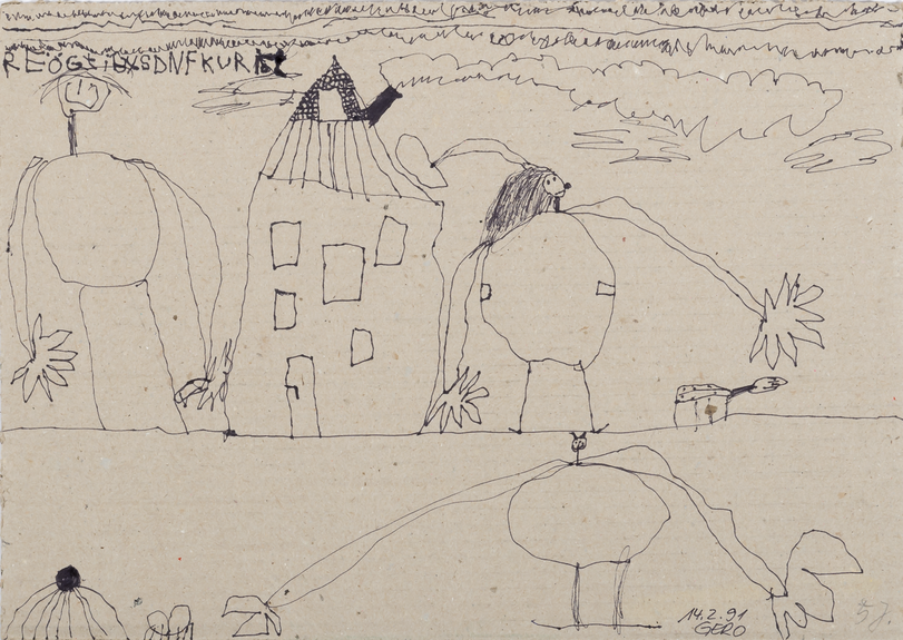 Archiv-Bild „Menschen und Häuser“