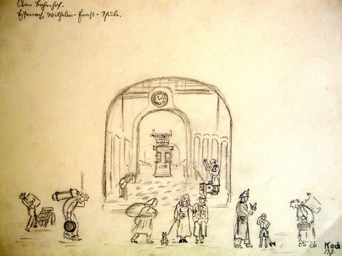 Archiv-Bild „Am Bahnhof“