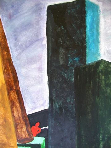 Archiv-Bild „Einsamkeit in der Stadt“