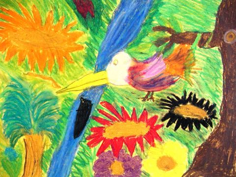 Archiv-Bild „Vögelchen im Urwald“