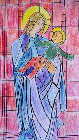 Archiv-Bild „Madonna mit Jesuskind“