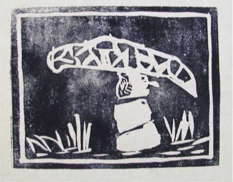 Archiv-Bild „Pilz mit Gesicht“