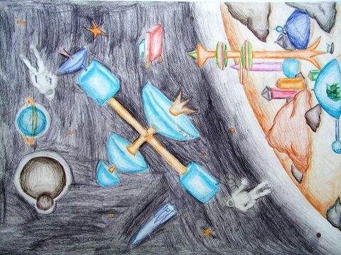 Archiv-Bild „Eroberung anderer Planeten“