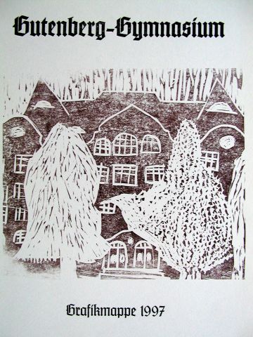 Archiv-Bild „Gutenberg-Gymnasium, Grafikmappe 1997: Titelbild, Gutenbergschule“