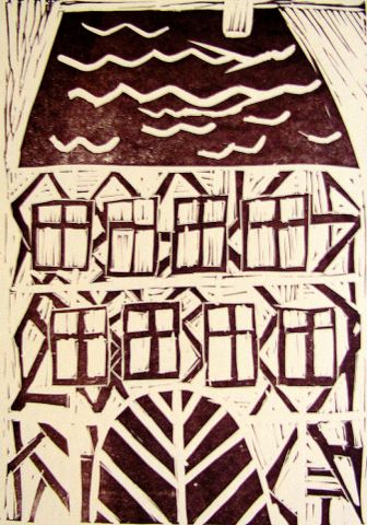 Archiv-Bild „Gutenberg-Gymnasium, Grafikmappe: In der Erfurter Altstadt“