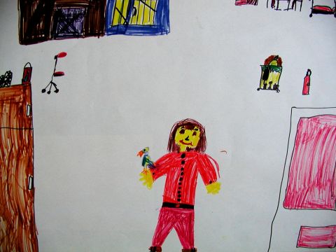 Archiv-Bild „Mein Vogel  Bubi und ich“