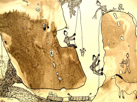 Archiv-Bild „Höhlenforscher“