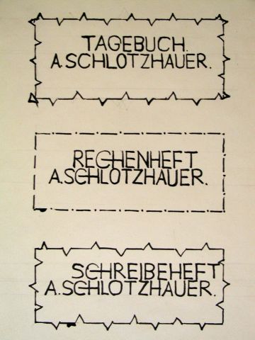 Archiv-Bild „Heftschilder“