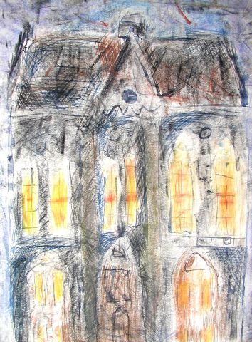 Archiv-Bild „Erleuchtete Fenster“