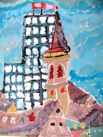 Archiv-Bild „Neue und alte Häuser“