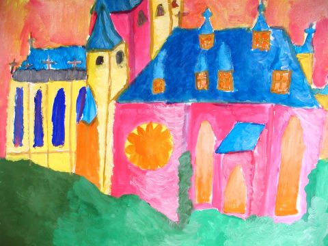 Archiv-Bild „Der Dom beim Sonnenuntergang“