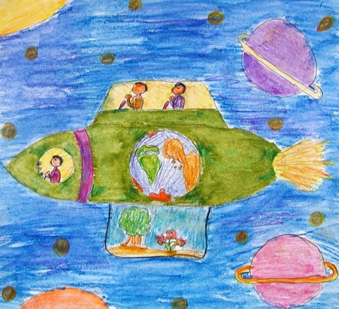 Archiv-Bild „Raumschiff Erde“