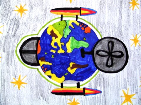 Archiv-Bild „Raumschiff Erde“