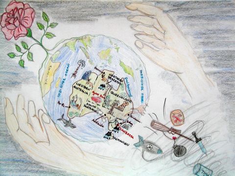 Archiv-Bild „Schützt die Erde“