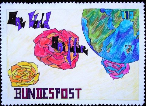 Archiv-Bild „One world-One future - Raumschiff Erde“