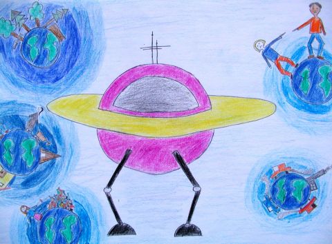 Archiv-Bild „Raumschiff Erde“