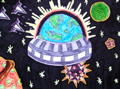 Archiv-Bild „Raumschiff Erde“