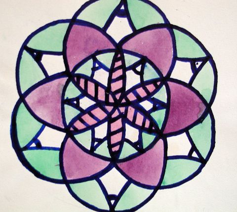 Archiv-Bild „Kreismuster - 2-Klang“