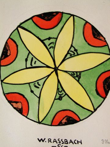 Archiv-Bild „Kreismuster - 3 Nebenfarben“