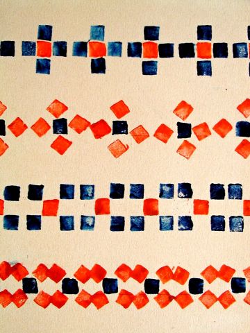 Archiv-Bild „Reihenmuster“