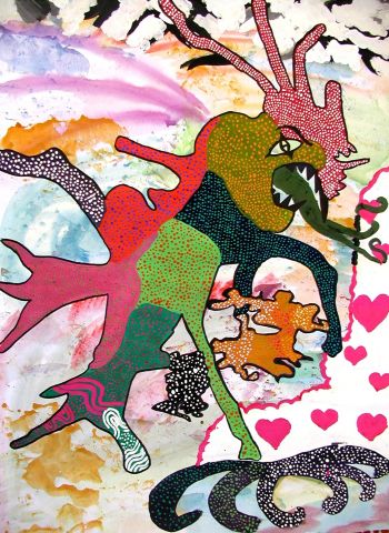 Archiv-Bild „Mein krankes böses Pockenmonster“