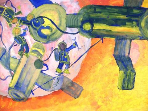 Archiv-Bild „Raumstation“