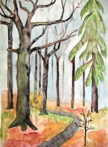 Archiv-Bild „Waldweg“