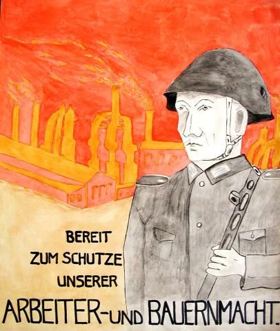 Archiv-Bild „Bereit zum Schutze unserer Arbeiter- und Bauernmacht“