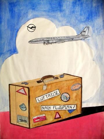 Archiv-Bild „Luftreise nach Flugplan“