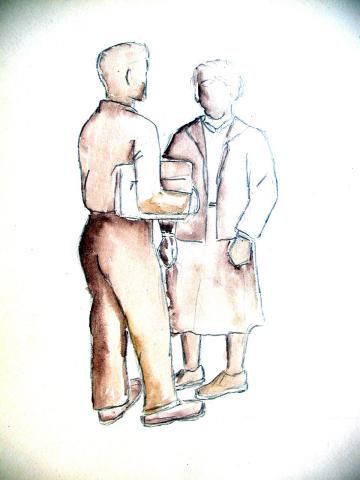 Archiv-Bild „Gespräch“