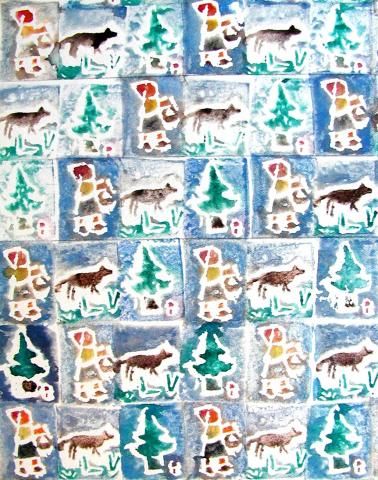 Archiv-Bild „Vorsatzblatt: Rotkäppchen“