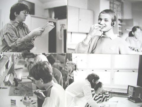 Archiv-Bild „Schüler und Lehrer“