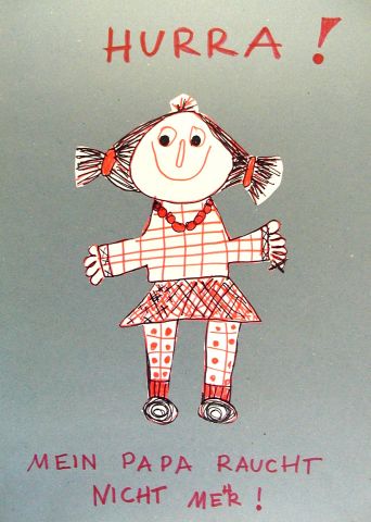Archiv-Bild „Mein Papa raucht nicht mehr“