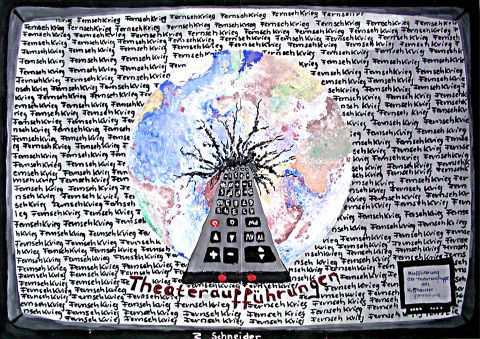 Archiv-Bild „Fernsehkrieg gegen Theater“