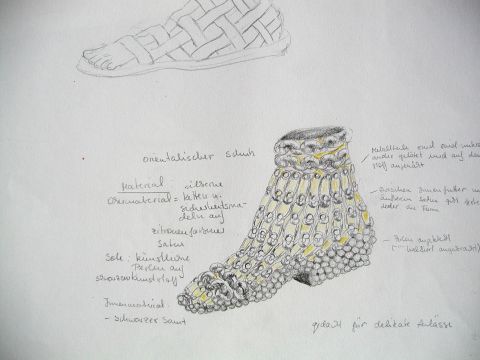 Archiv-Bild „Orientalischer Schuh“