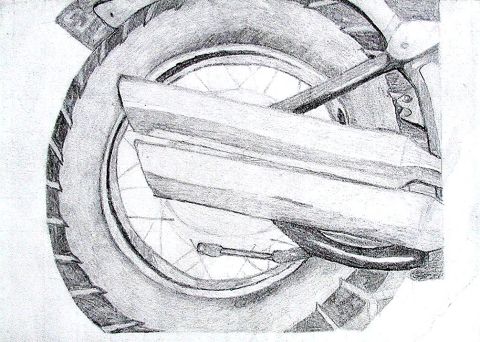 Archiv-Bild „Teil des Motorrads“