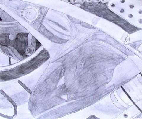 Archiv-Bild „Teil des Motorrads“