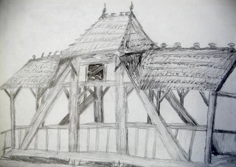 Archiv-Bild „Überdachte Brücke“