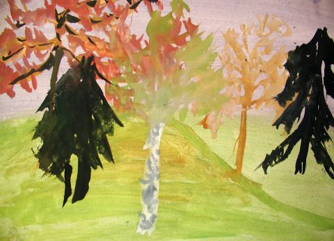 Archiv-Bild „Bäume im Herbst“