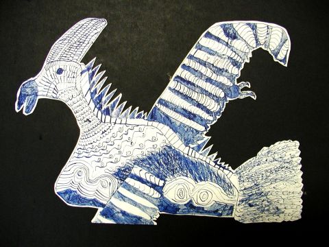 Archiv-Bild „Blauer Vogel“