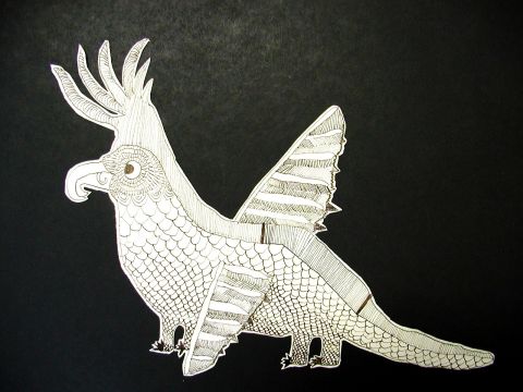 Archiv-Bild „Drache mit Flügeln“