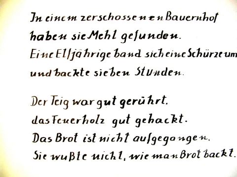 Archiv-Bild „Zyklus zu Bertolt Brecht : Der Kinderkreuzzug, Strophe 3“