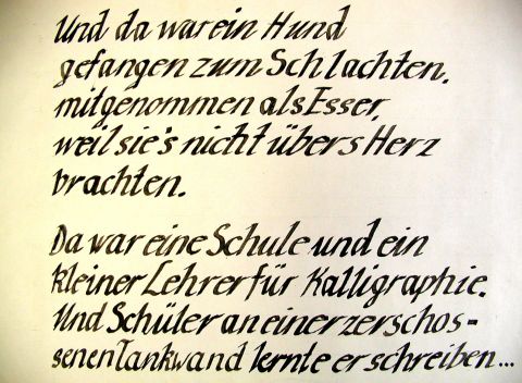 Archiv-Bild „Zyklus zu Bertolt Brecht : Der Kinderkreuzzug, Strophe 2“