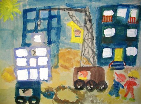 Archiv-Bild „Auf der Baustelle“