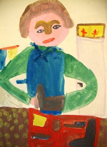 Archiv-Bild „Ich putze Schuhe“