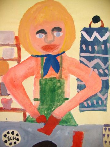 Archiv-Bild „Ich putze Schuhe“