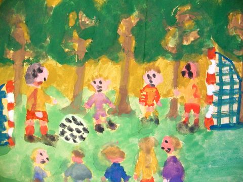 Archiv-Bild „Beim Fußball“