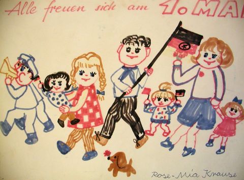 Archiv-Bild „Alle freuen sich am 1. Mai“