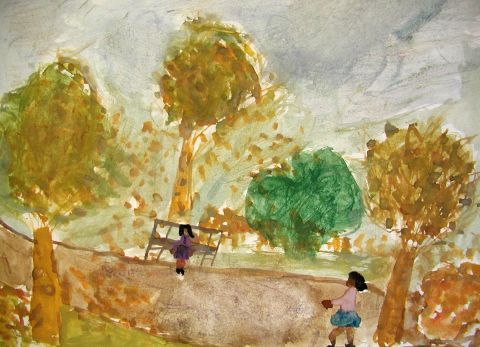 Archiv-Bild „Wir erleben schöne Baumgruppen“