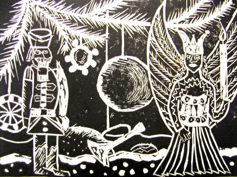 Archiv-Bild „Neujahrskarte für 1968“